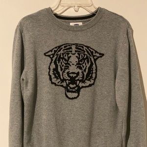 Old Navy Classic Tiger Crew Neck Sweater